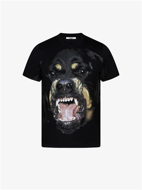 fake givenchy rottweiler t shirt|givenchy crew neck rottweiler.